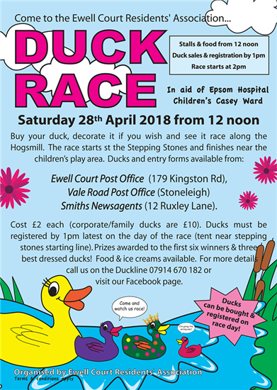 EwellCourtDuckRace