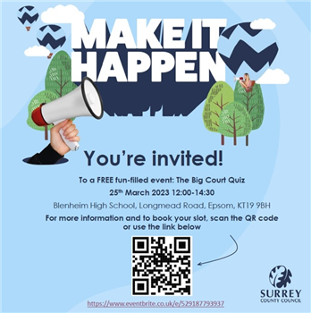 Let\'s Talk event on 25 March