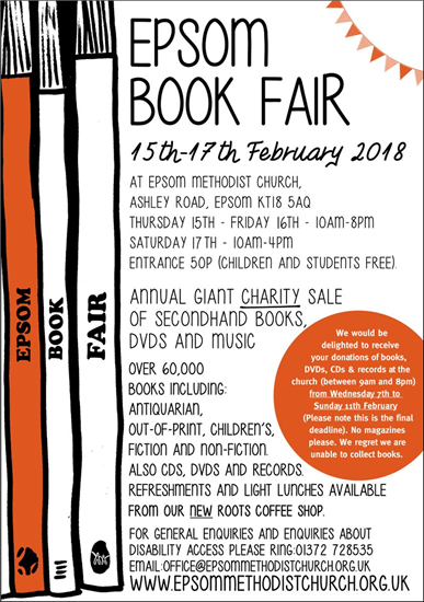 Epsom Book Fair