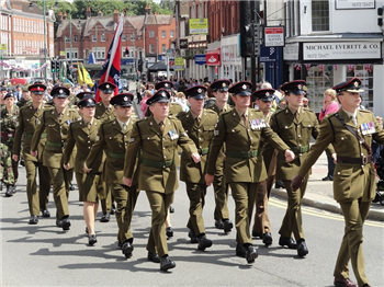 Military Parade Epsom 2012