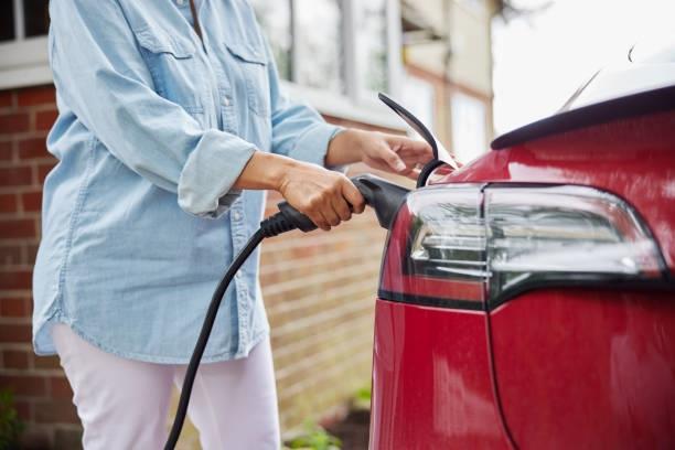 Charging Electric Car