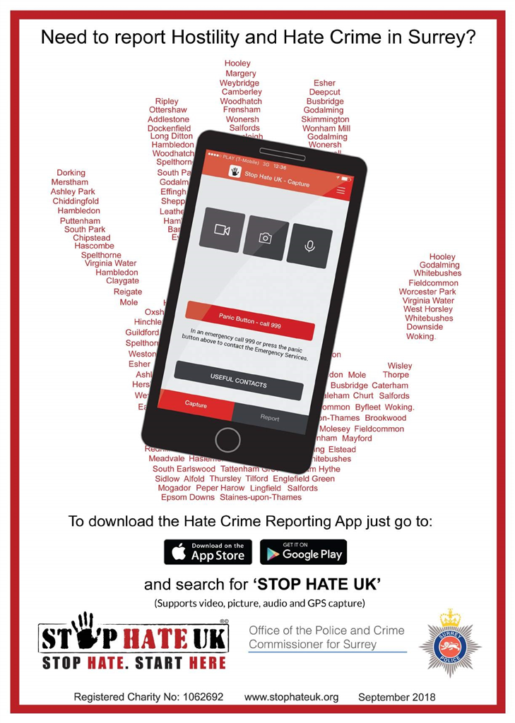 SurreyHateCrimeReportingApp
