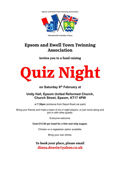 EETownTwinning_Quiznight