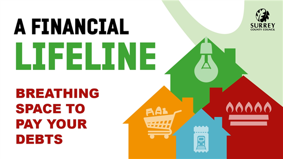 A financial lifeline. Breathing space to pay your debts
