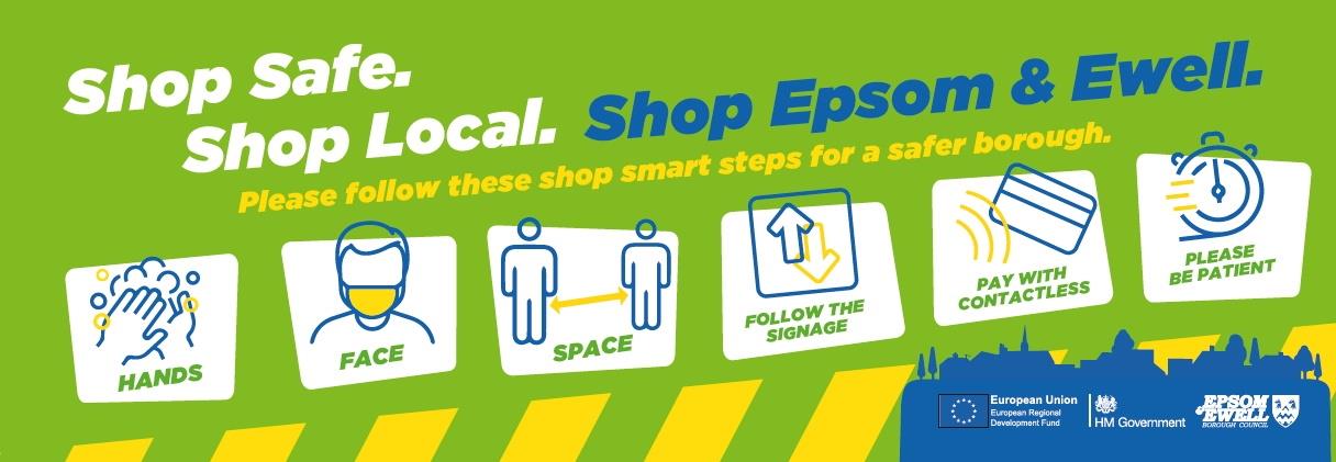 Image: shop local graphic