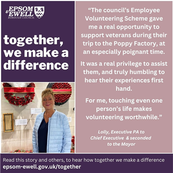 TWMAD - staff volunteers and remembrance