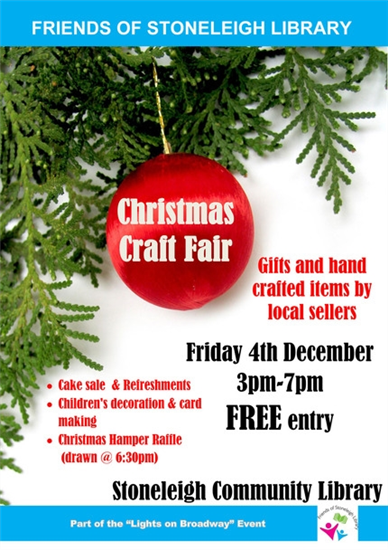 StoneleighLibraryChristmasCraftFair
