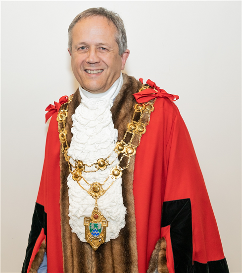 Councillor Clive Woodbridge, Mayor of Epsom and Ewell for 2022/2023