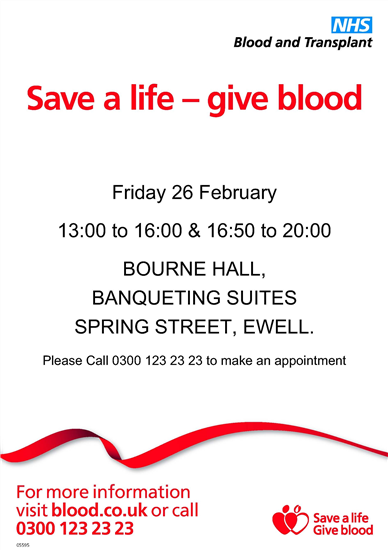 Save a Life Give Blood