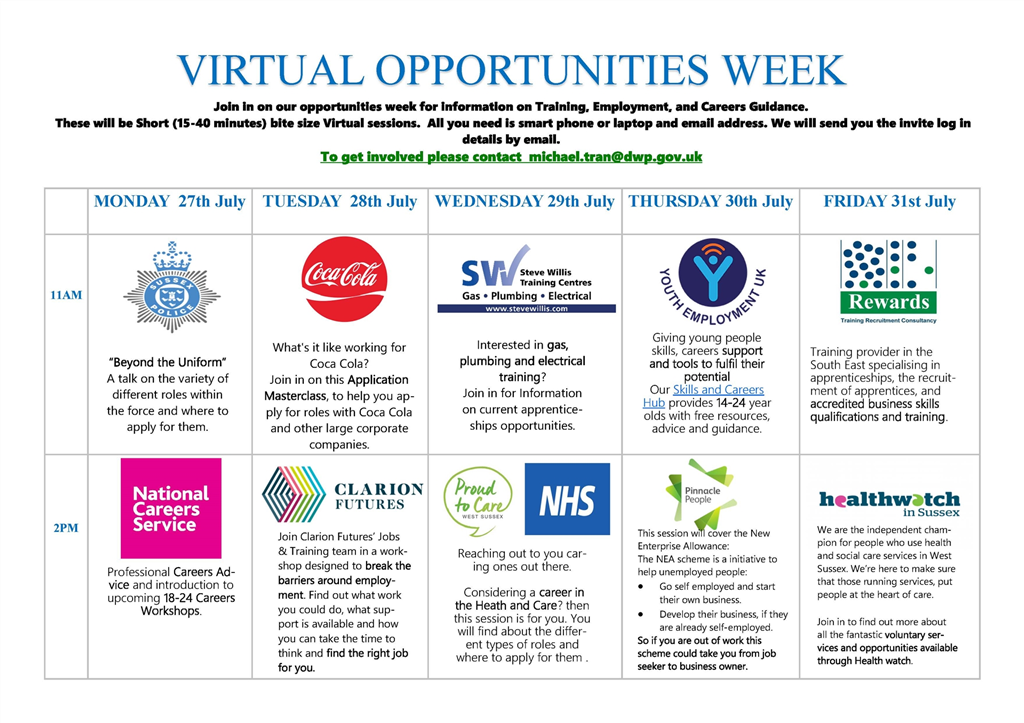Youth Opportunities Week