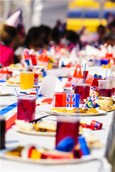 Image:a stock picture of a street party