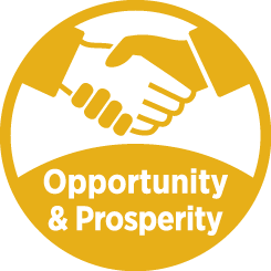 Opportunity and Prosperity Logo