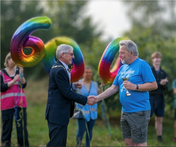 Councillor Steve Bridger and David Gullen 