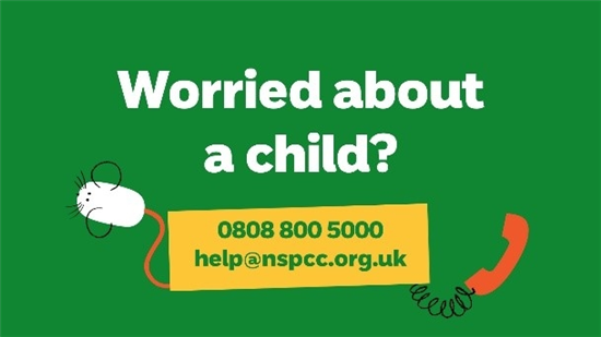 Worried about a child? 0808 800 5000 help@nspc.org.uk