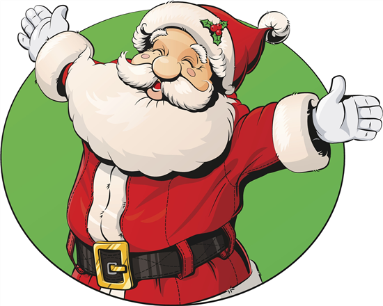 Image: Cartoon Father Christmas